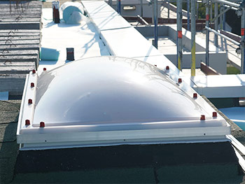 Montage Lichtkuppel Augsburg